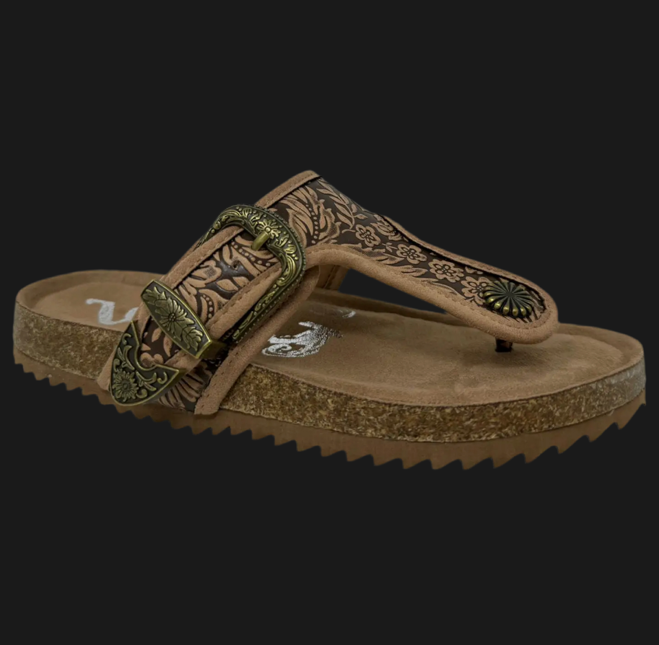 Texas Very G Western Inspired Women’s slip on sandal