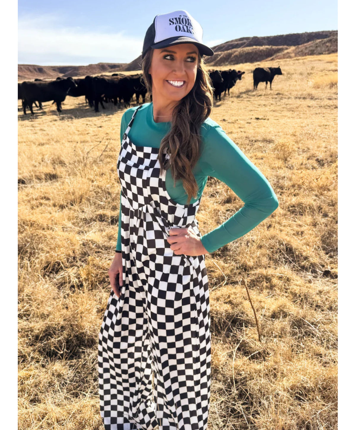 Checkerboard Babe Jumpsuit
