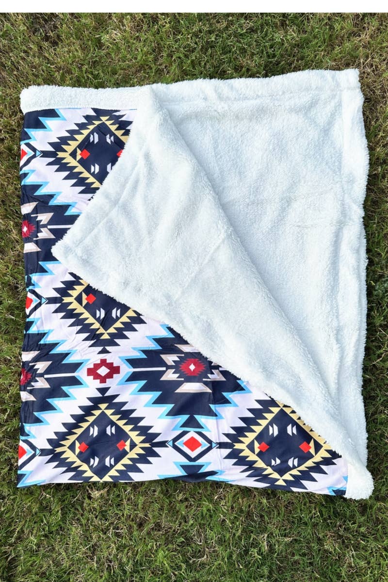 WESTERN FLANNEL LAMB BLANKET