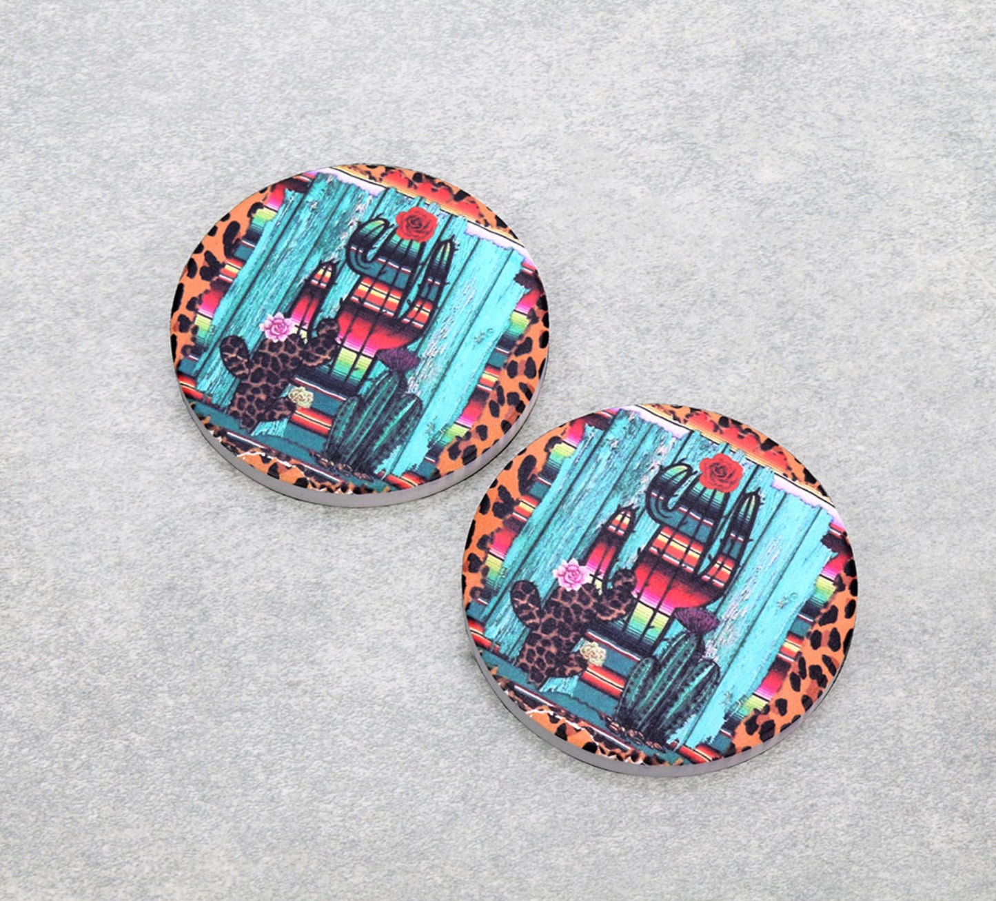Desert Diva Car Coasters