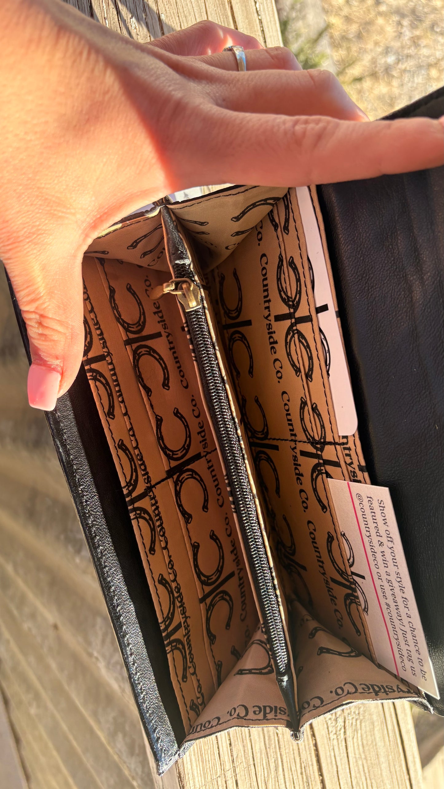Dalton Checkered Wallet Wrislet