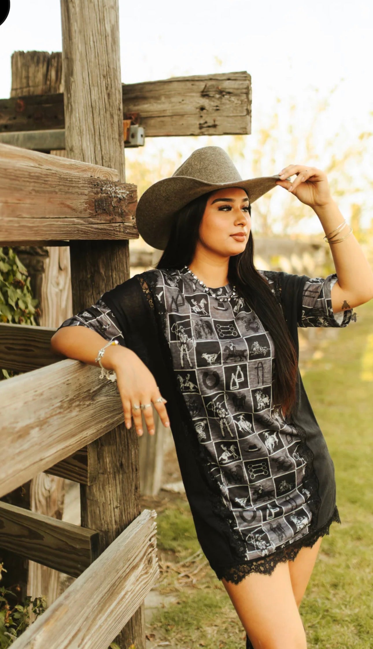 Wild West Lace Dress