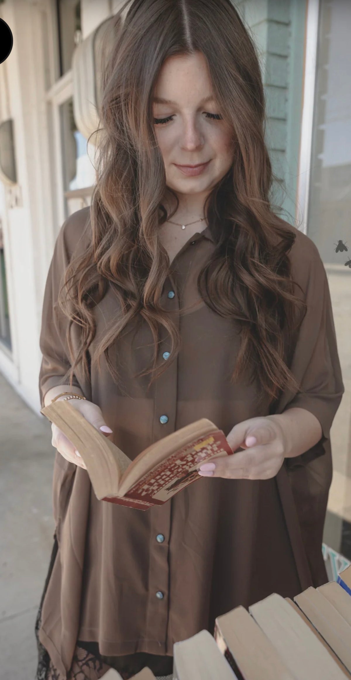 Espresso Chic Blouse