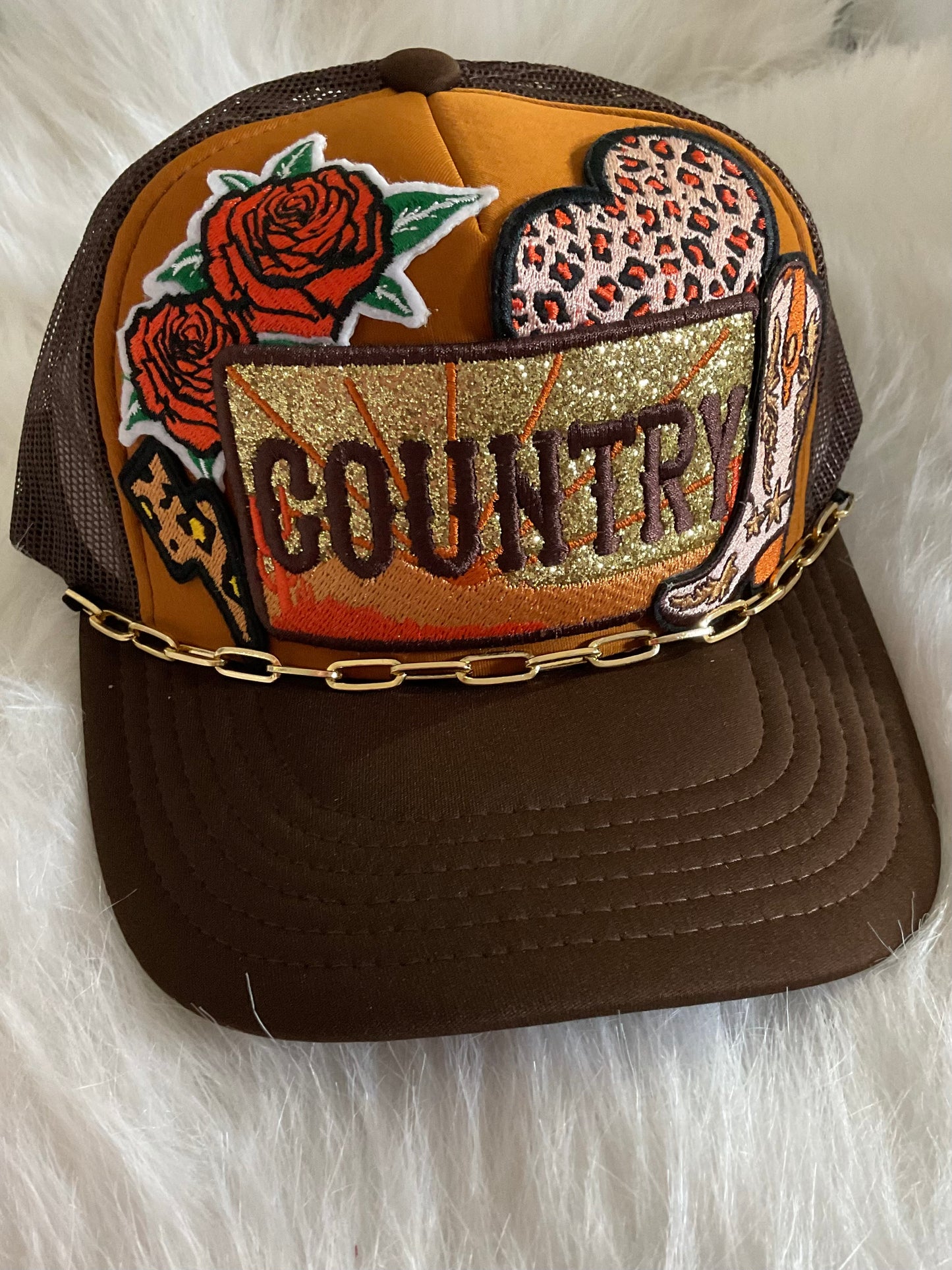 The Rust & Roses Cowgirl Cap