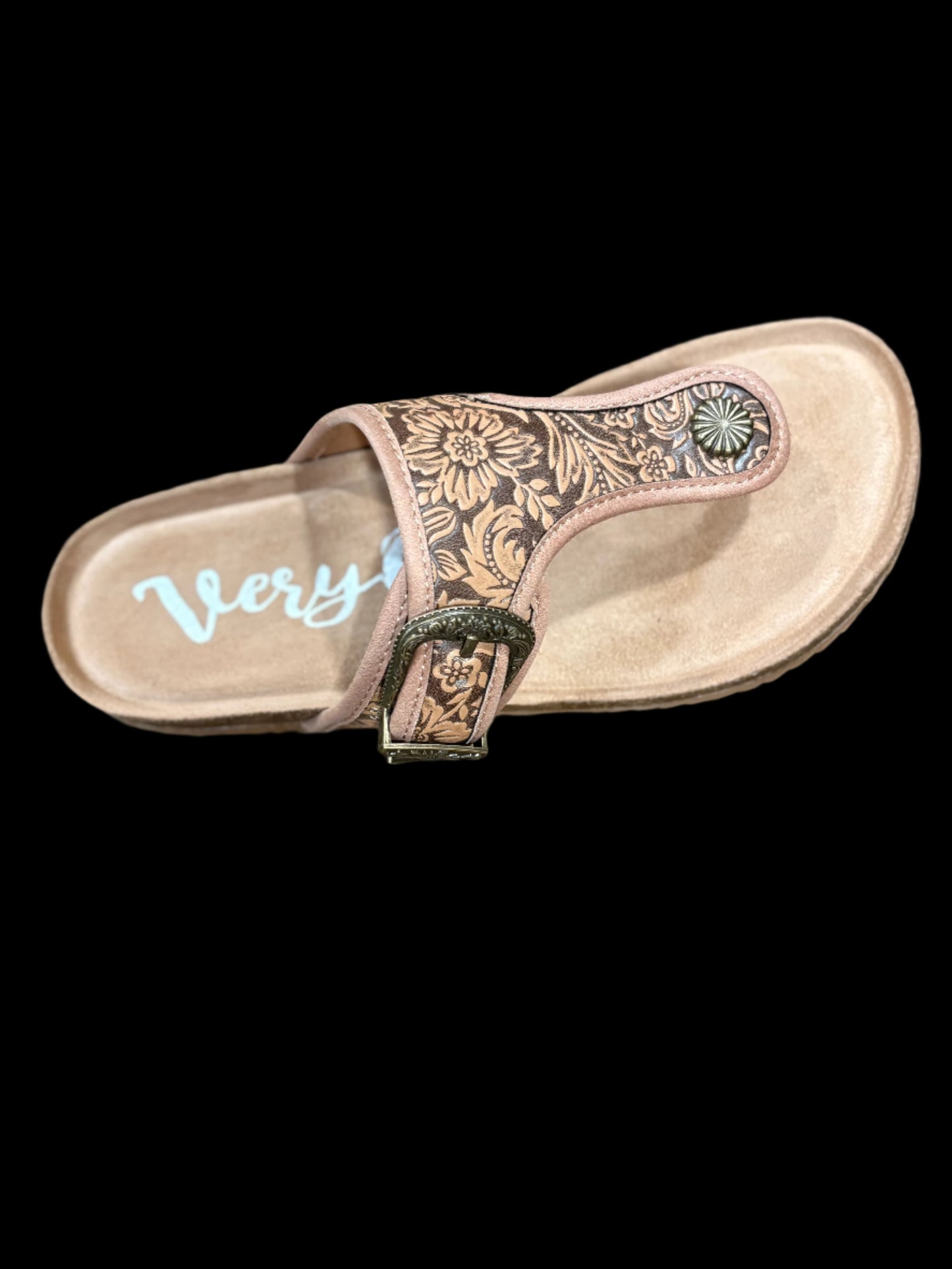 Texas Very G Western Inspired Women’s slip on sandal