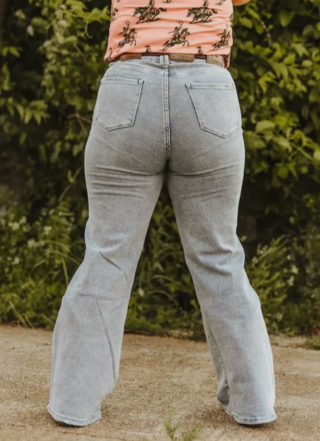 Light Wash Distressed Jeans Plus Size