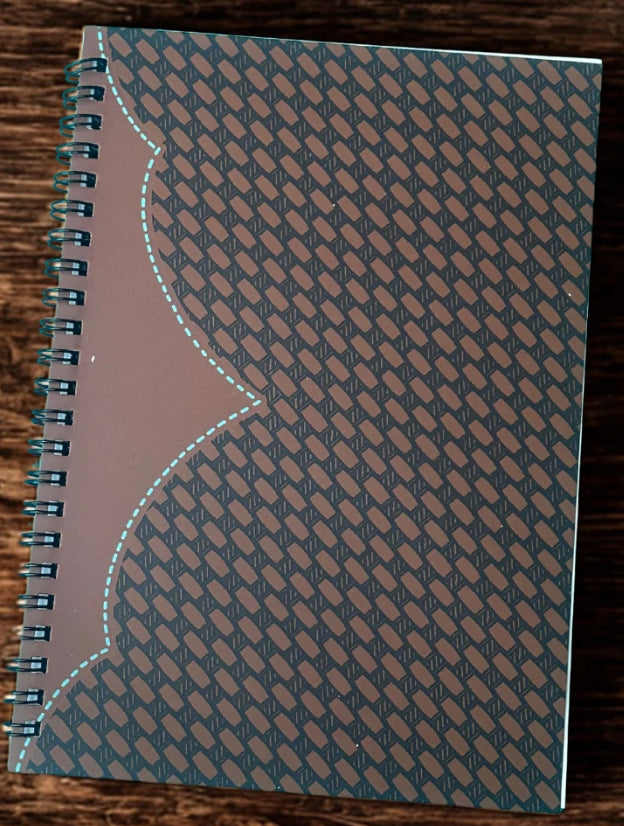 Western Tooled Pattern Spiral Notebook