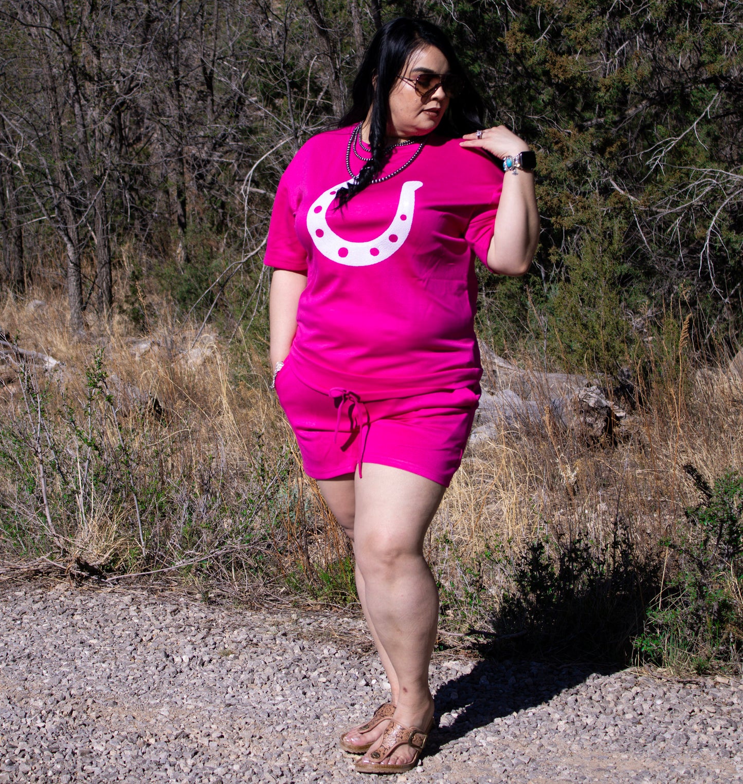 Farrier Sequin Embellished Short Set