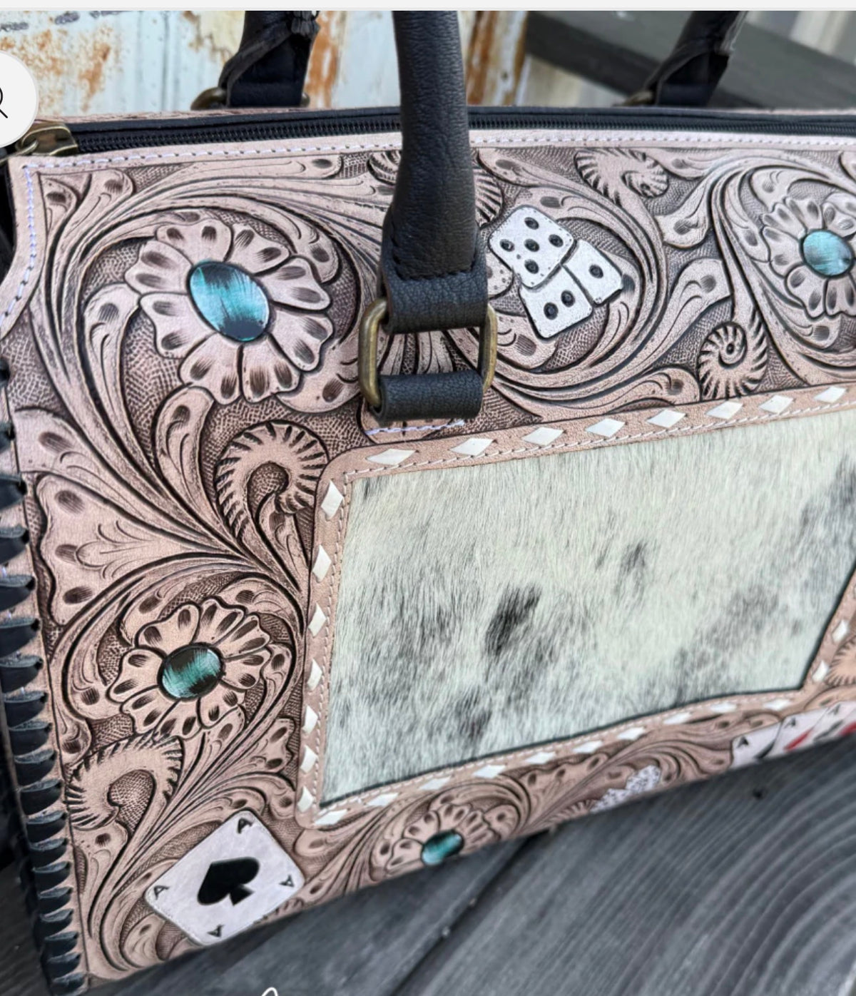 Prairie Luxe Tooled Speedy Bag
