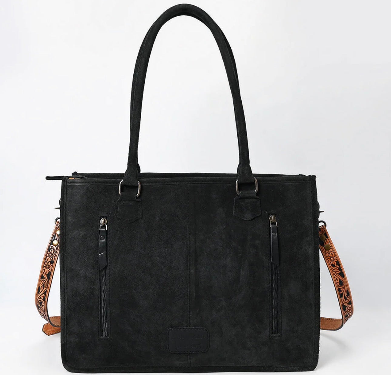 American Darling Tooled Fringe Tote