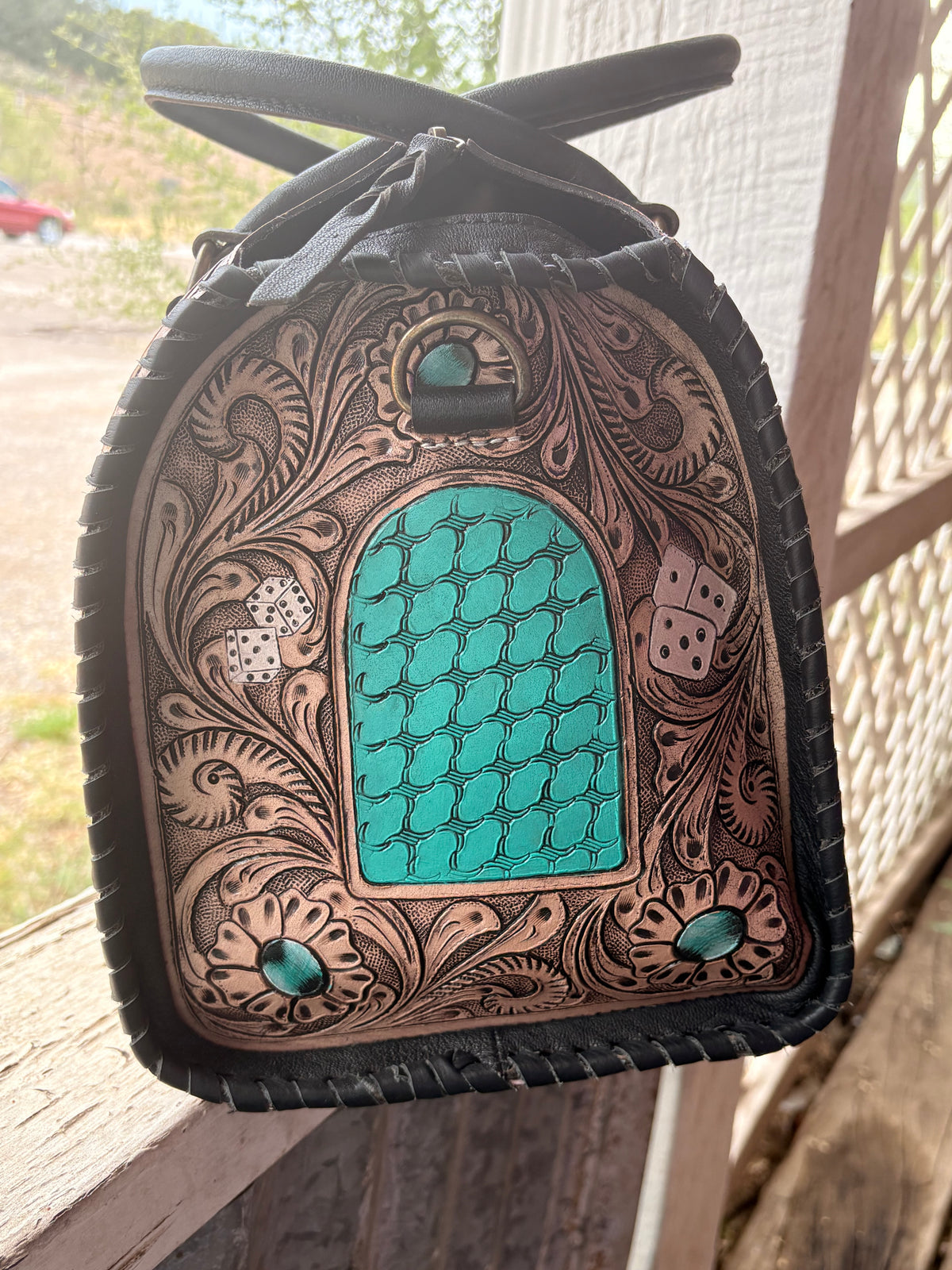 Prairie Luxe Tooled Speedy Bag