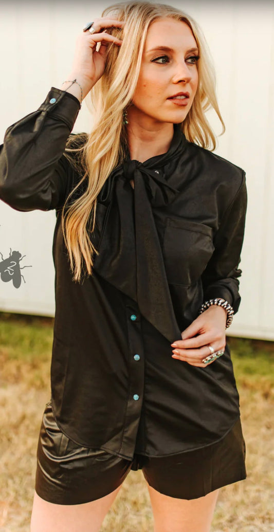 Midnight Romance Blouse