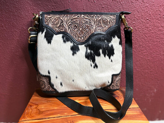 Myra Crossbody Cartwright Hand Tooled Bag