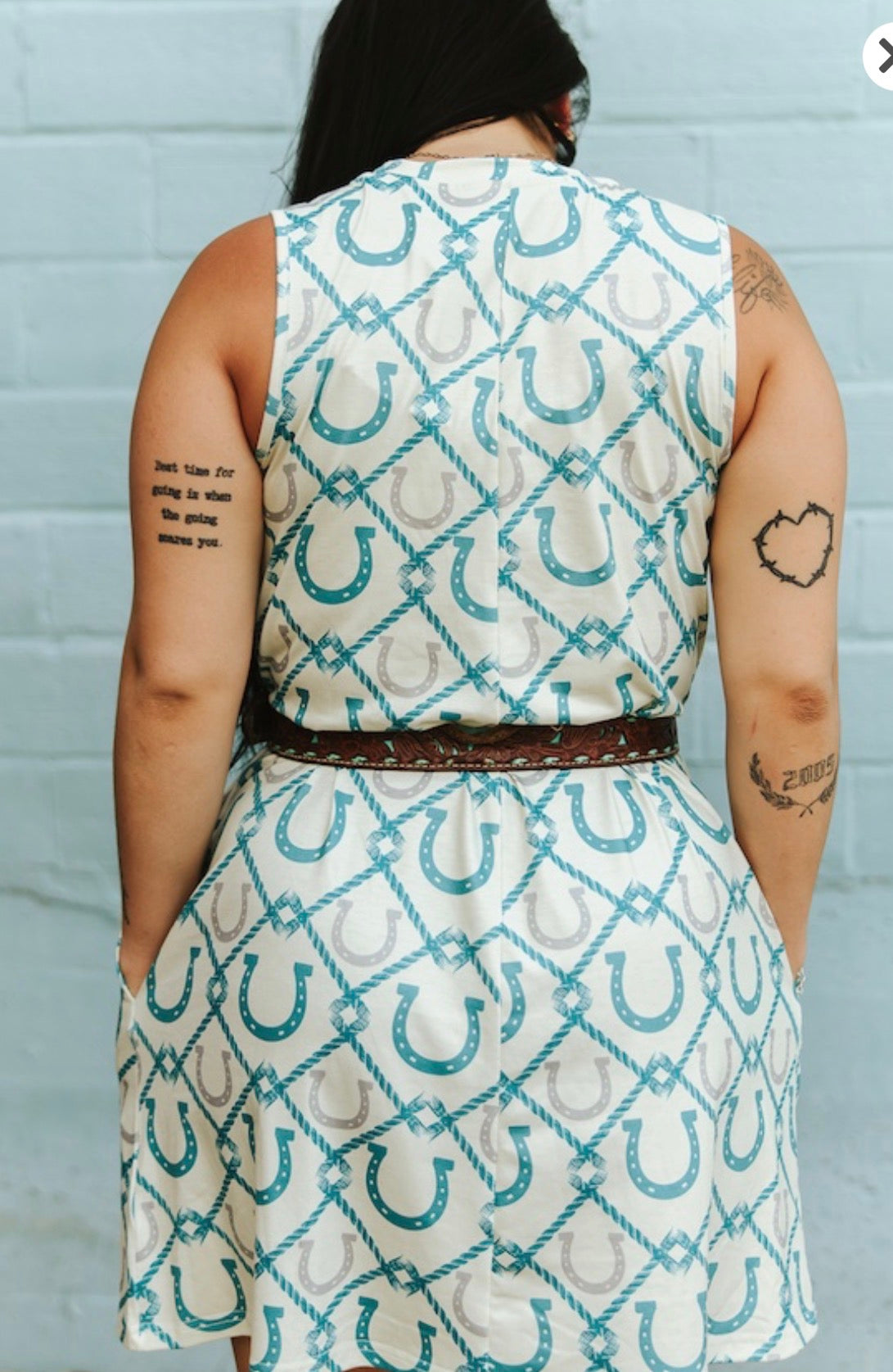 Lucky Horseshoe Dress