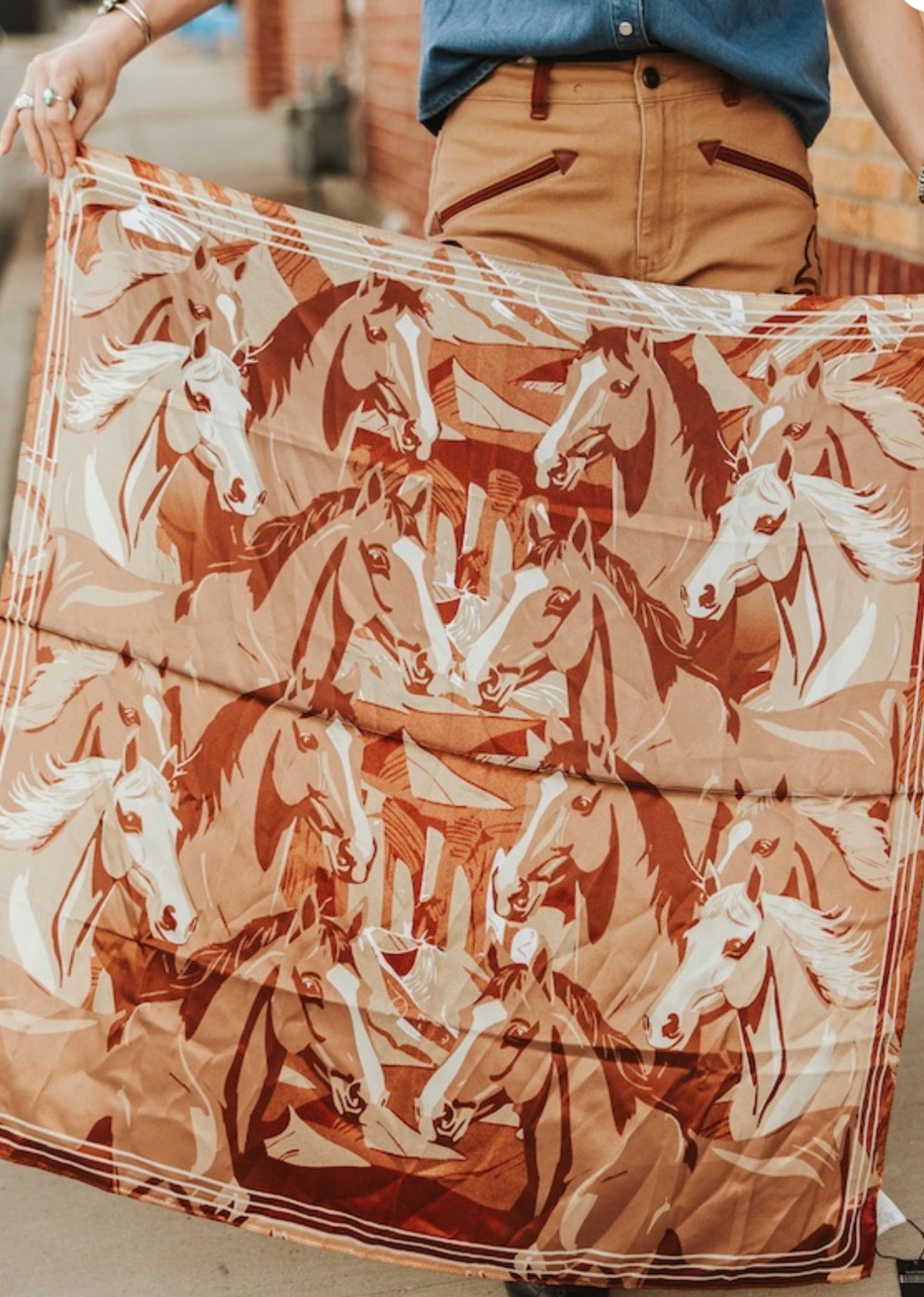 Saddle Run Wild Rag