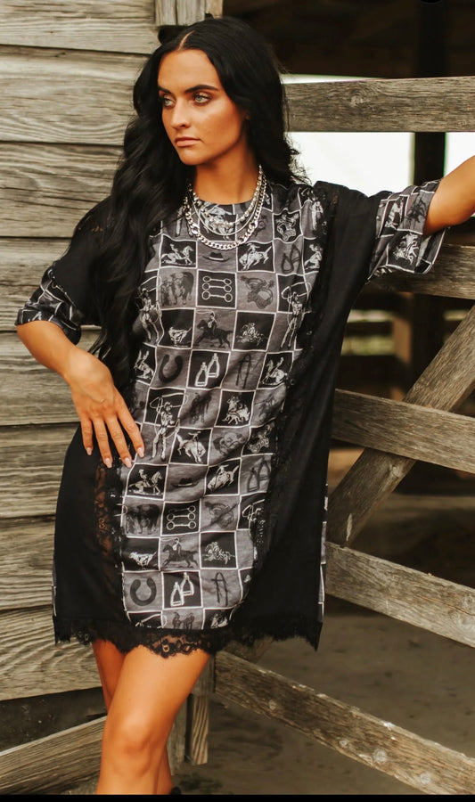 Wild West Lace Dress