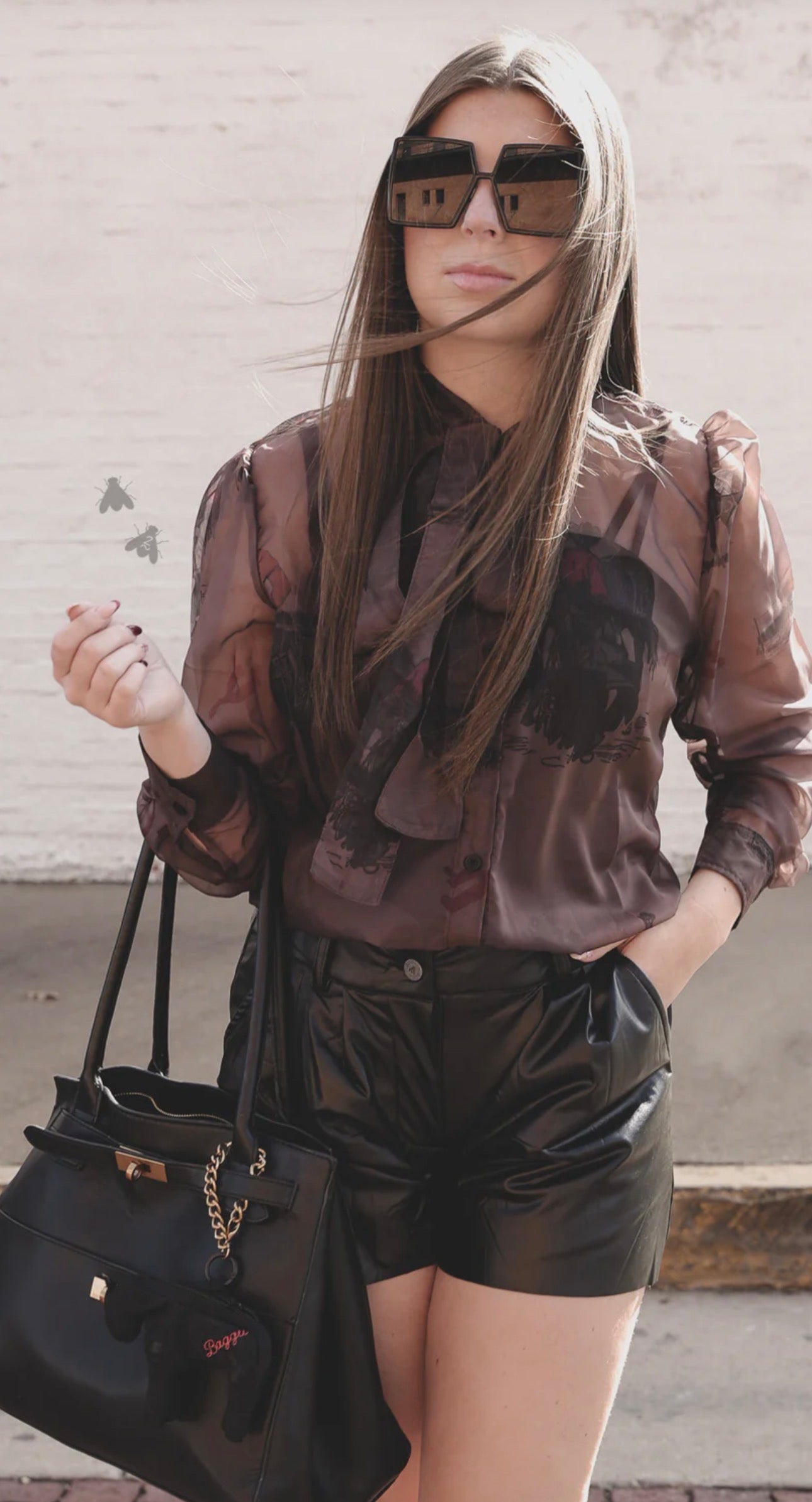 Rodeo Queen Tie Blouse