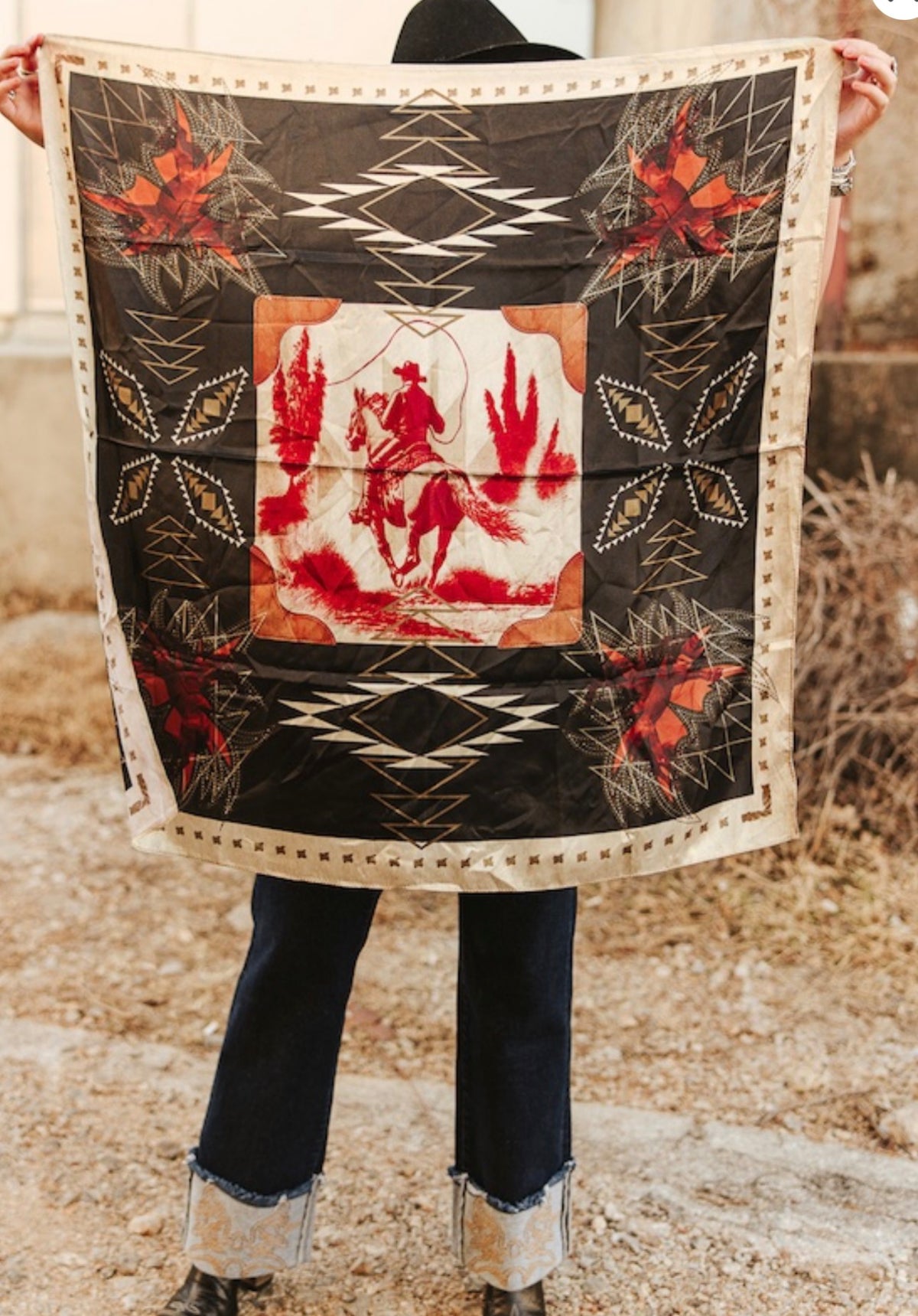 Red Canyon Rider Wild Rag