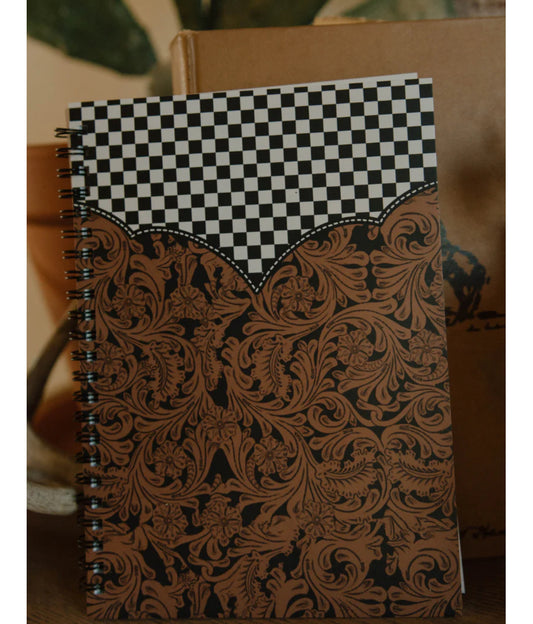 Western Tooled Chic Notebook