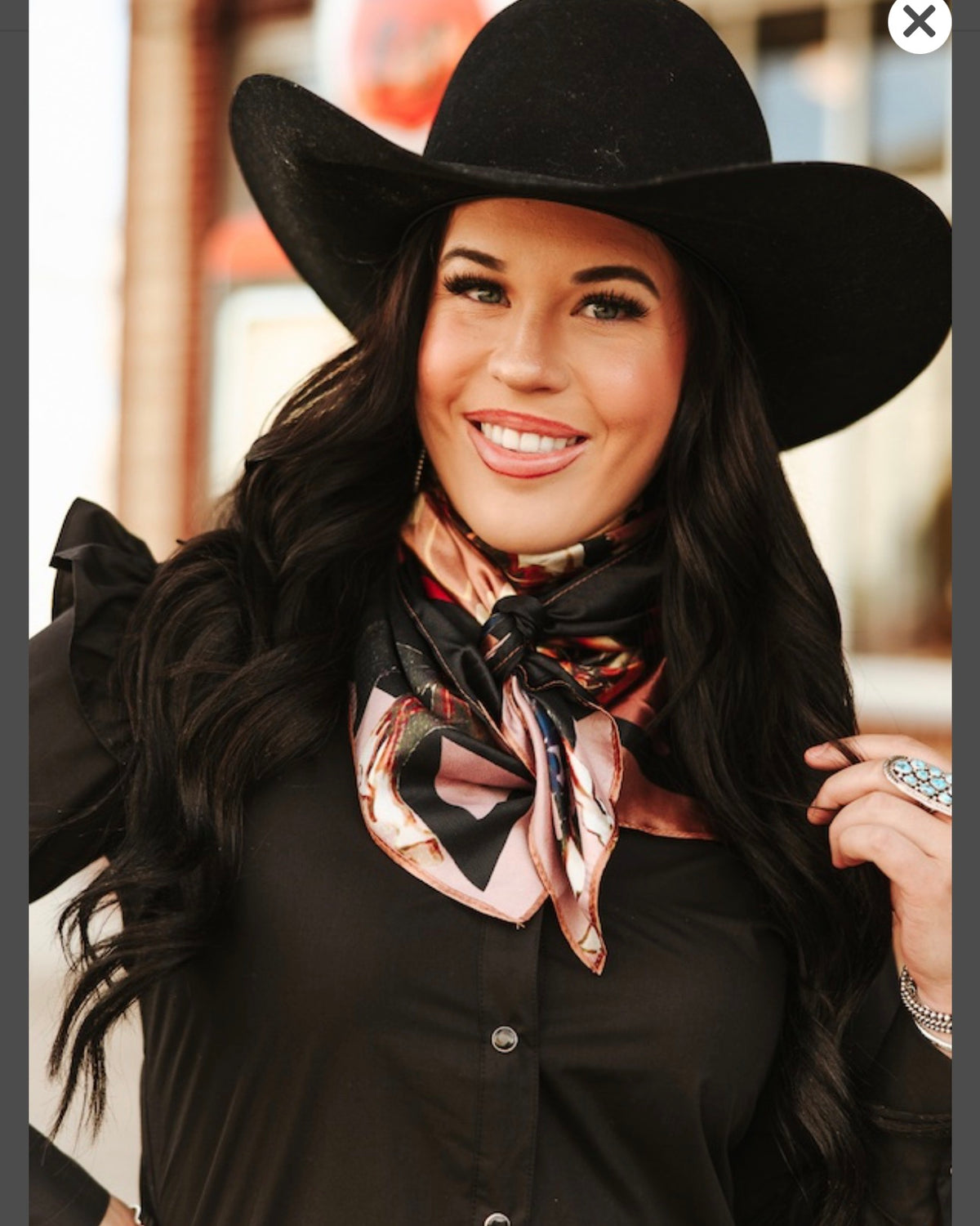Bronco Rider Western Wild Rag
