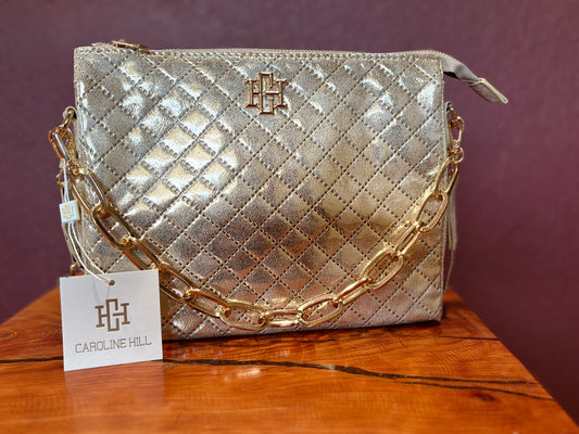 Caroline Hill Ariana Crossbody Champagne Pop