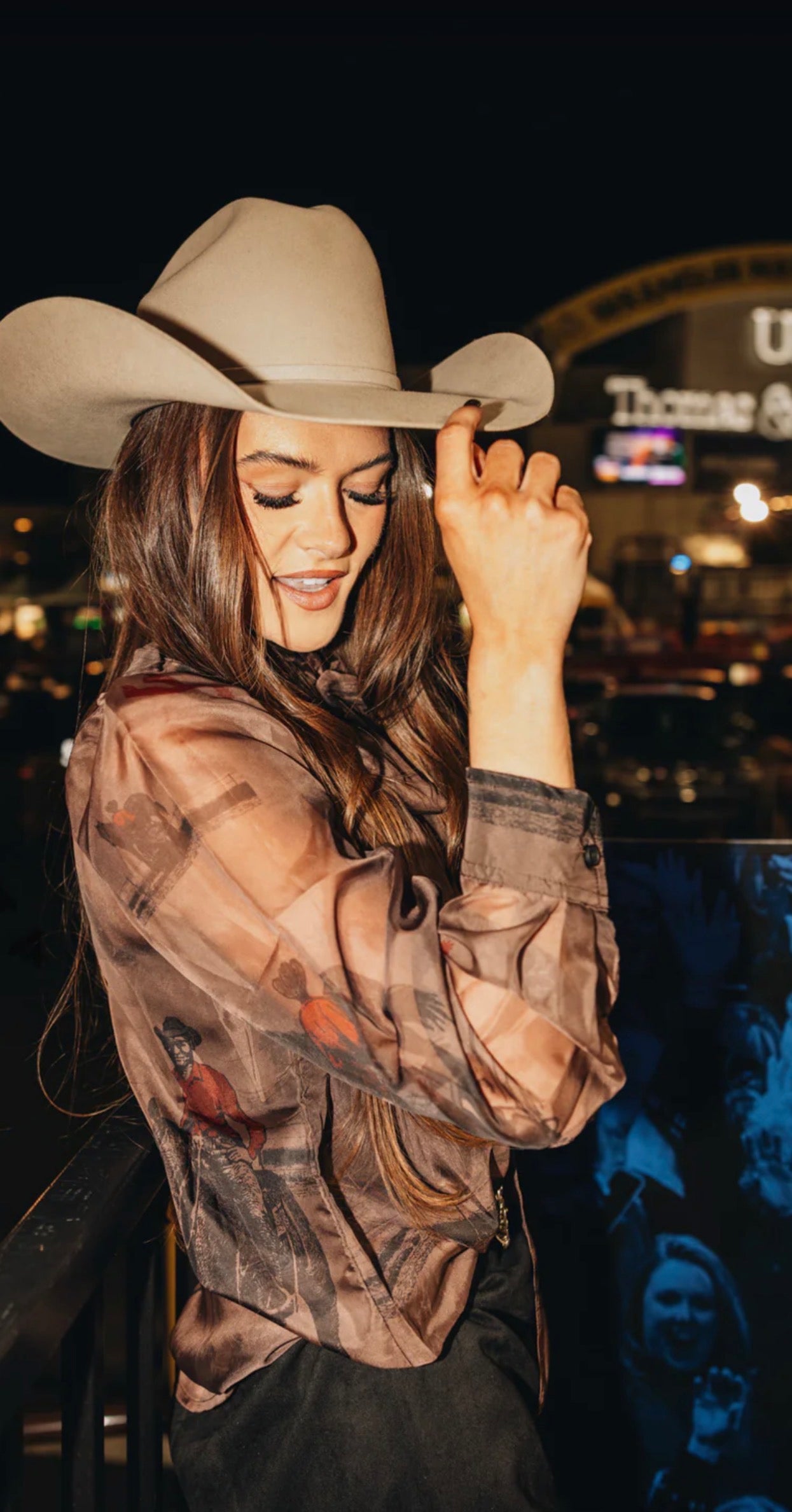 Rodeo Queen Tie Blouse