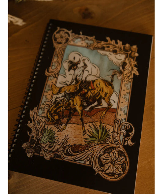 Vintage Faith Cross Notebook