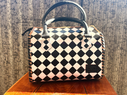 Bailey Checkered Speedy Bag