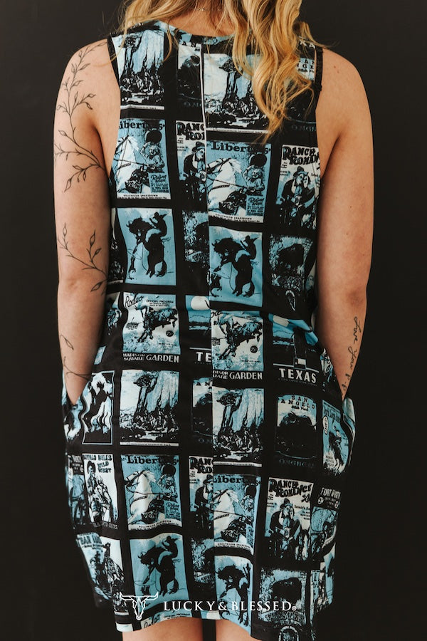 Rodeo Postcard Dress
