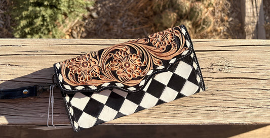 Dalton Checkered Wallet Wrislet