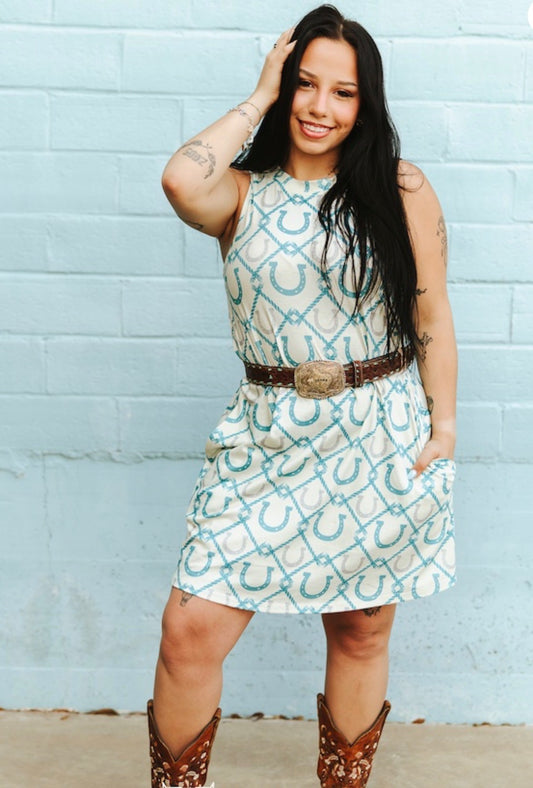 Lucky Horseshoe Dress