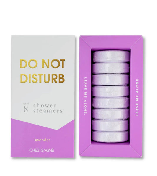 Do Not Disturb Hot Shower Steamers