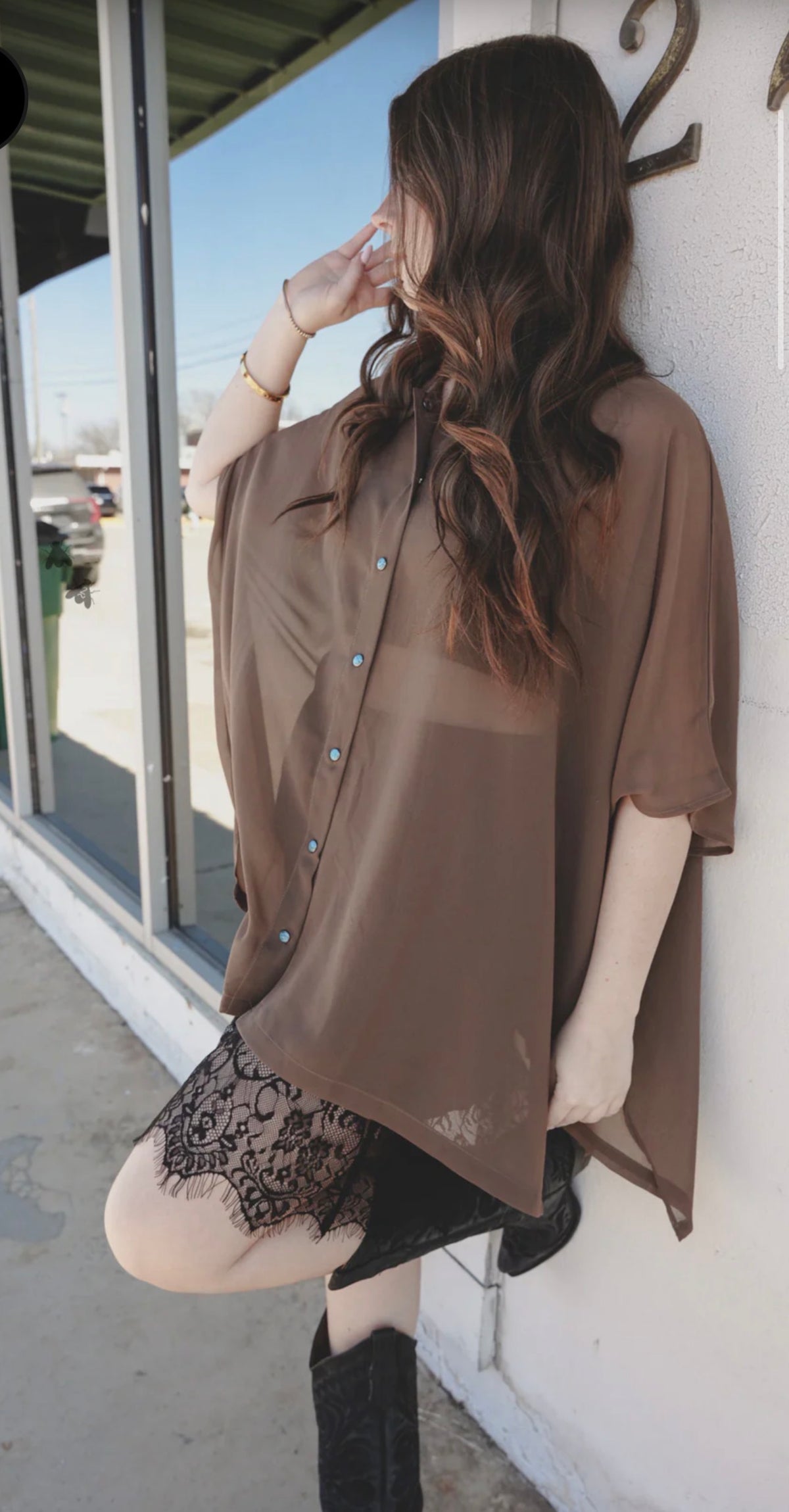 Espresso Chic Blouse