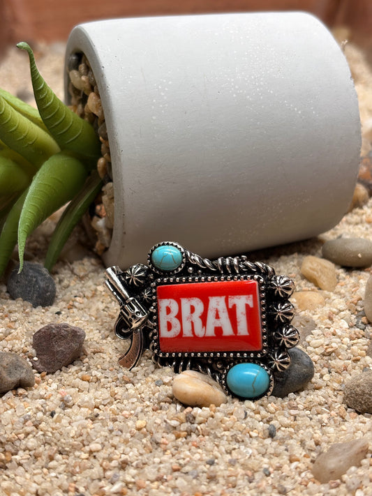 Wild West Brat Adjustable Ring